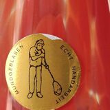 Murano style floral vase