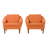 Dux Mid century lounge chairs attr. to  Folke Ohlsson, Sweden 1960s