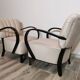 Armchairs by Jindřich Halabala, 1950s, Set of 2