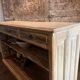 Sideboard 3 drawers patinated