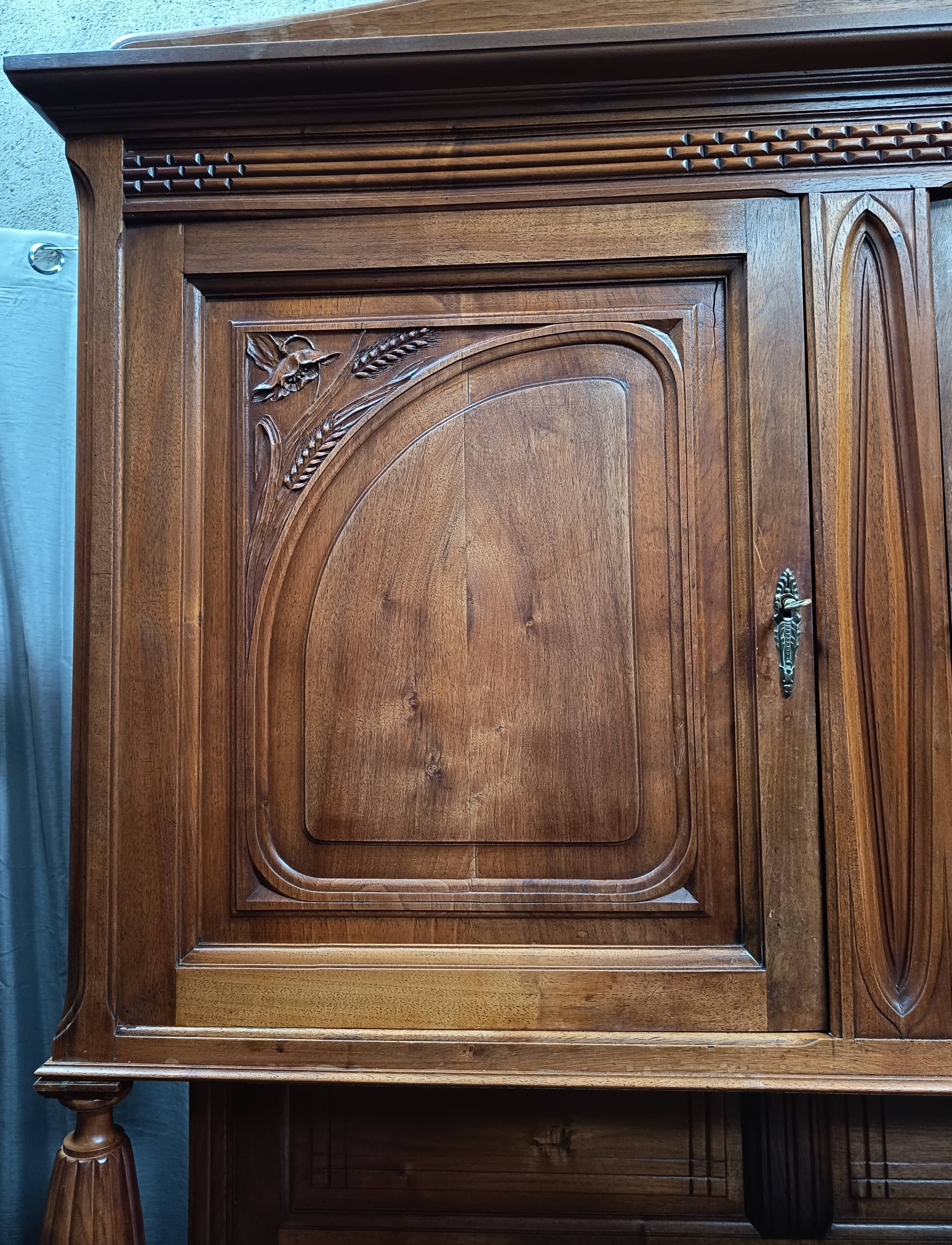 Art Deco walnut sideboard