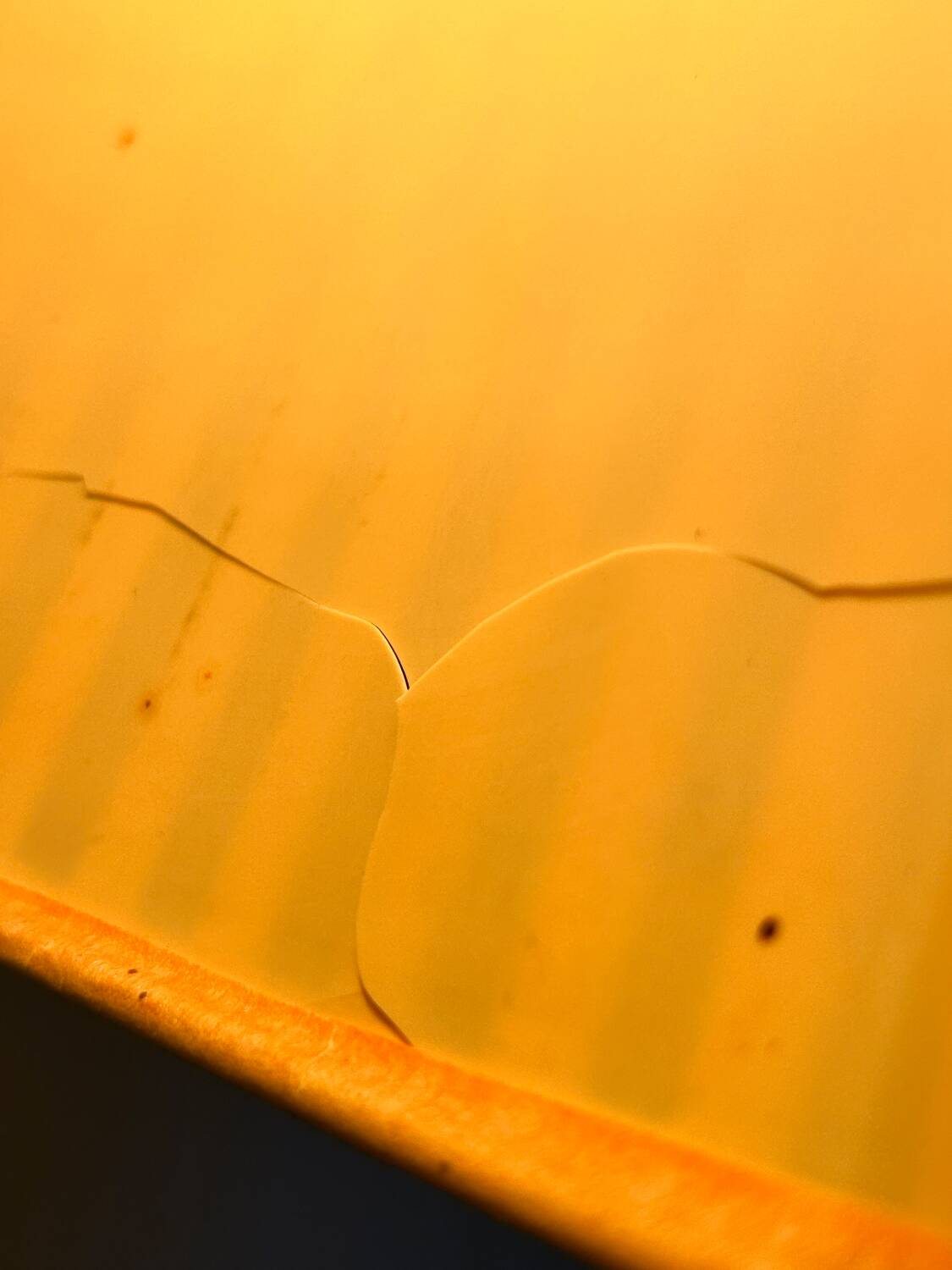 Large sandstone lamp from the 60s