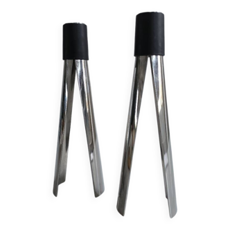 Pair of Bruno Ninaber Holland candlesticks