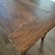 Walnut farmhouse table 200x80 8 people.