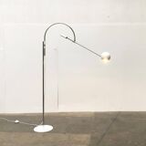 Floor lamp model Orbiter from the mid-century space age by Robert Sonneman for Luci Italia, 1960s.