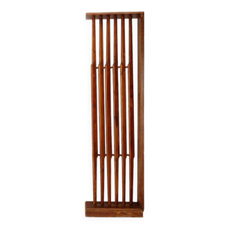 Vintage wood room divider - 1960s