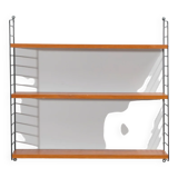 Teak “string” wall shelf, Sweden, 1950