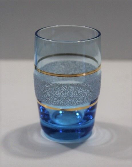 Vintage granite liqueur service