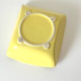 aperitif bowl vintage 50's 60's yellow, retro modernist