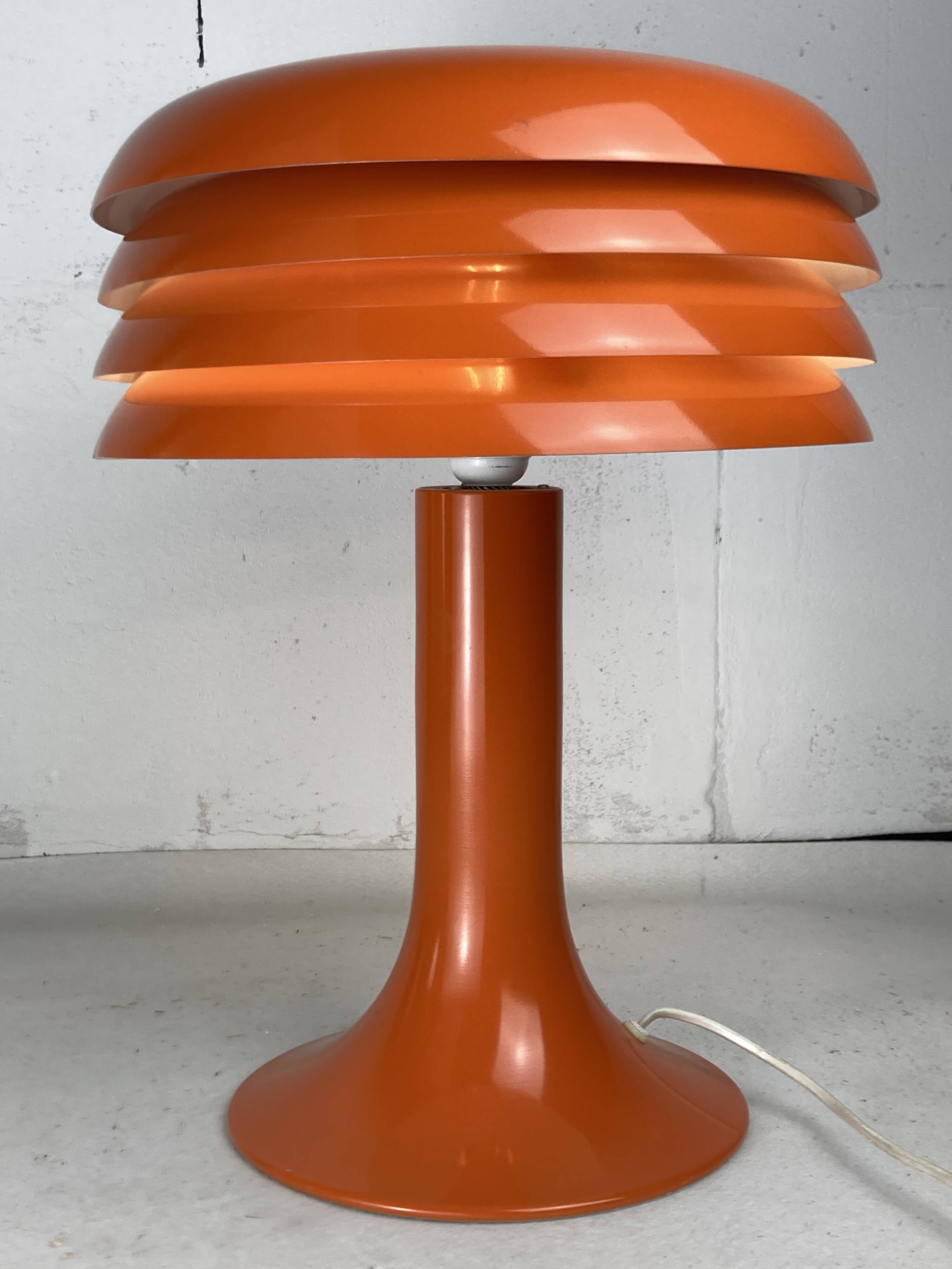 Large mushroom table lamp by Hans Agne Jakobsson model BN26, Sweden 1960s