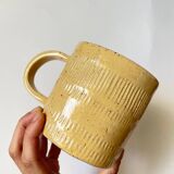 Handmade ceramic mug