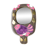 Mithé Espelt Mirror – Glazed Earthenware