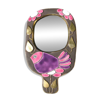 Mithé Espelt Mirror – Glazed Earthenware