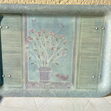 Vintage standing breakfast tray