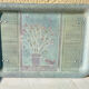 Vintage standing breakfast tray