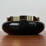 Modern vintage German metal ashtray, 1960s