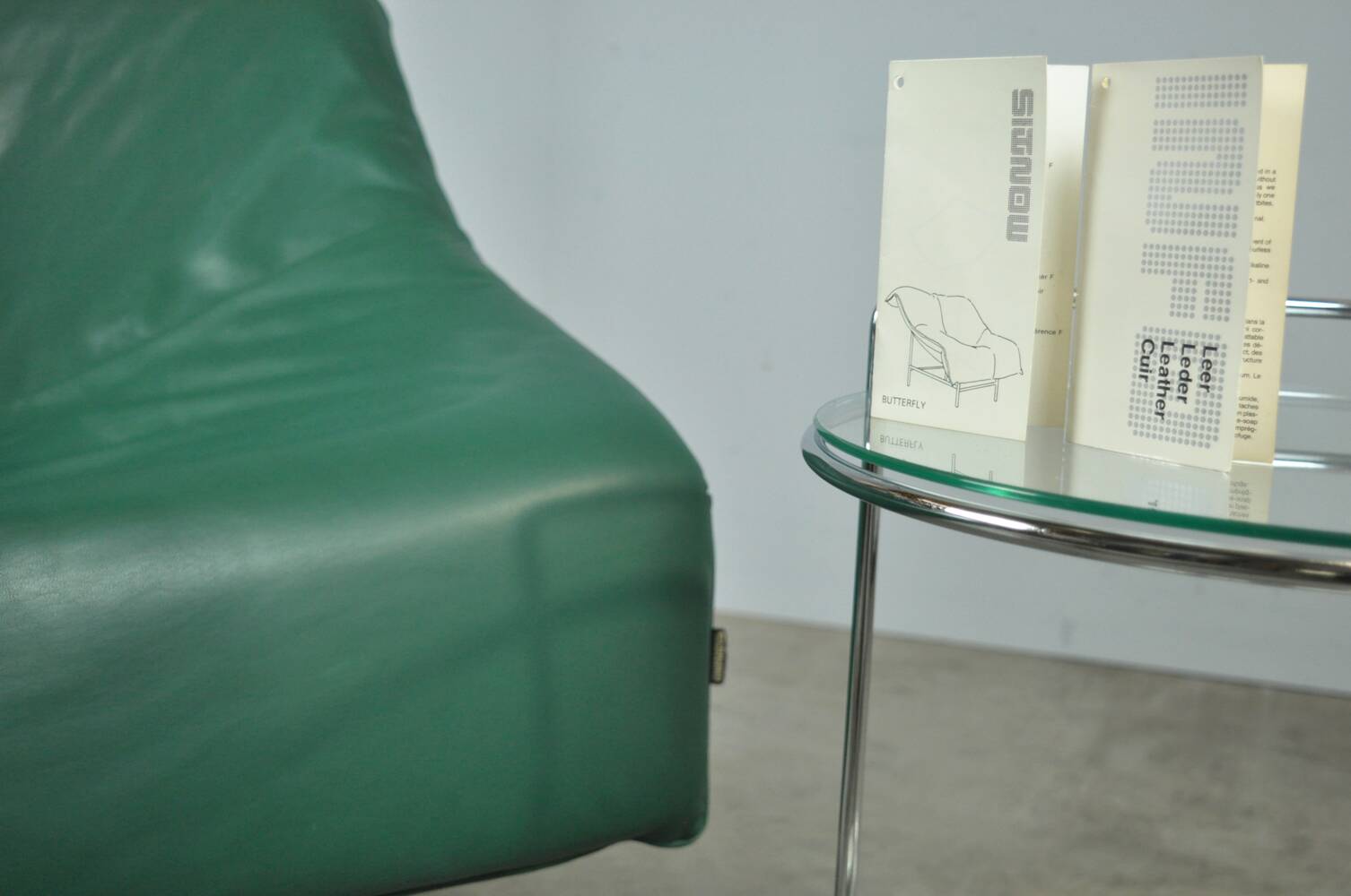 Vintage montis butterfly easy chair by gerard van den berg, montis, 1980