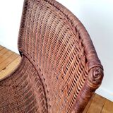 Pier One "Mombasa" Wicker and Rattan Armchair, US 90