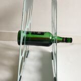 Door green bottles of water