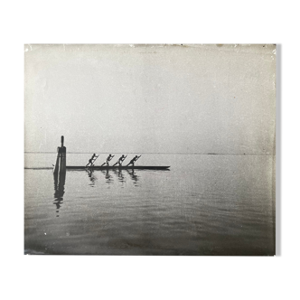 Photographie ancienne noir et blanc argentique début XXe