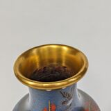 Authentic Chinese cloisonné vase