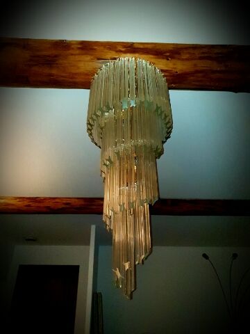 Paolo Venini waterfall chandelier