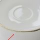 White opaline coffee service 6 cups and 6 under cups - Arcopal