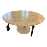 70s Knoll style Tulip marble table to renovate