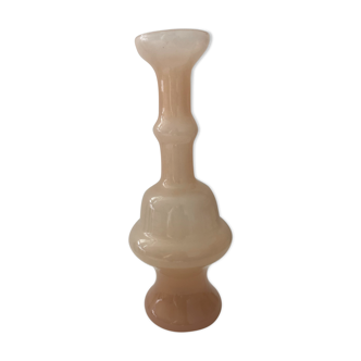 Pink opaline vase
