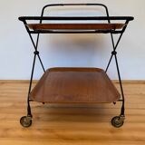 A bar trolley designed by Paul Nagel, JIE Gantofta, Sweden, 1950s