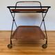 A bar trolley designed by Paul Nagel, JIE Gantofta, Sweden, 1950s