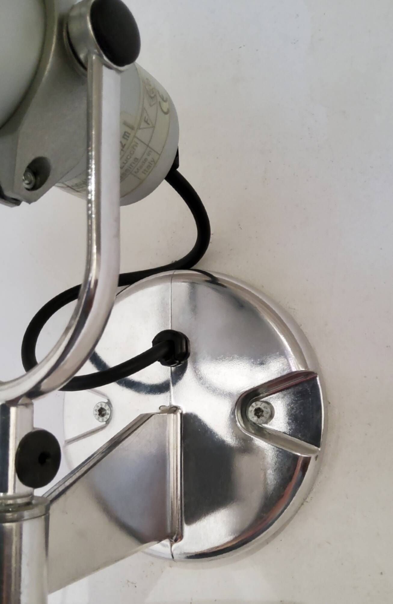 Pair of Tolomeo Artemide wall lights – Italian design – aluminum