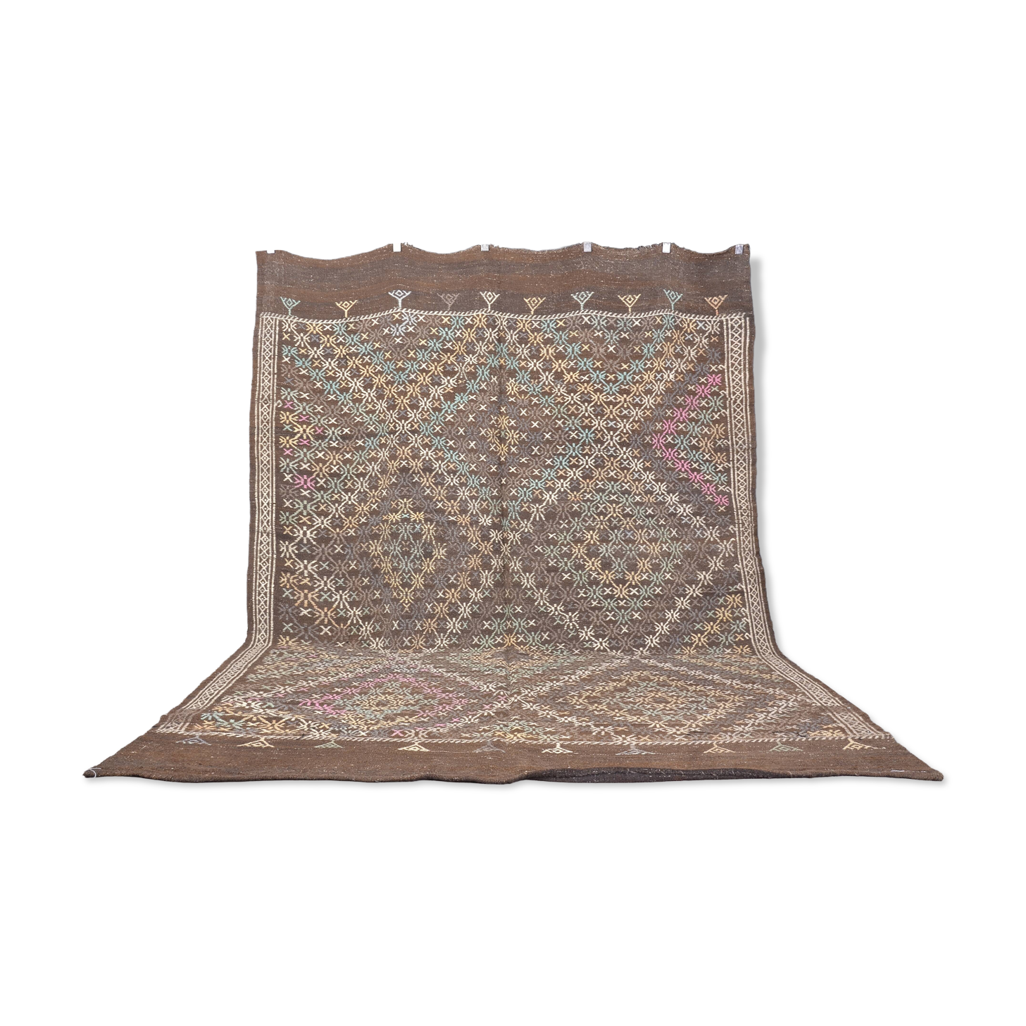 Vintage Turkish Kilim Rug sku 1862