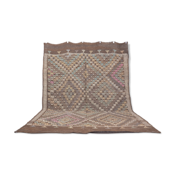 Tapis kilim turc vintage sku 1862