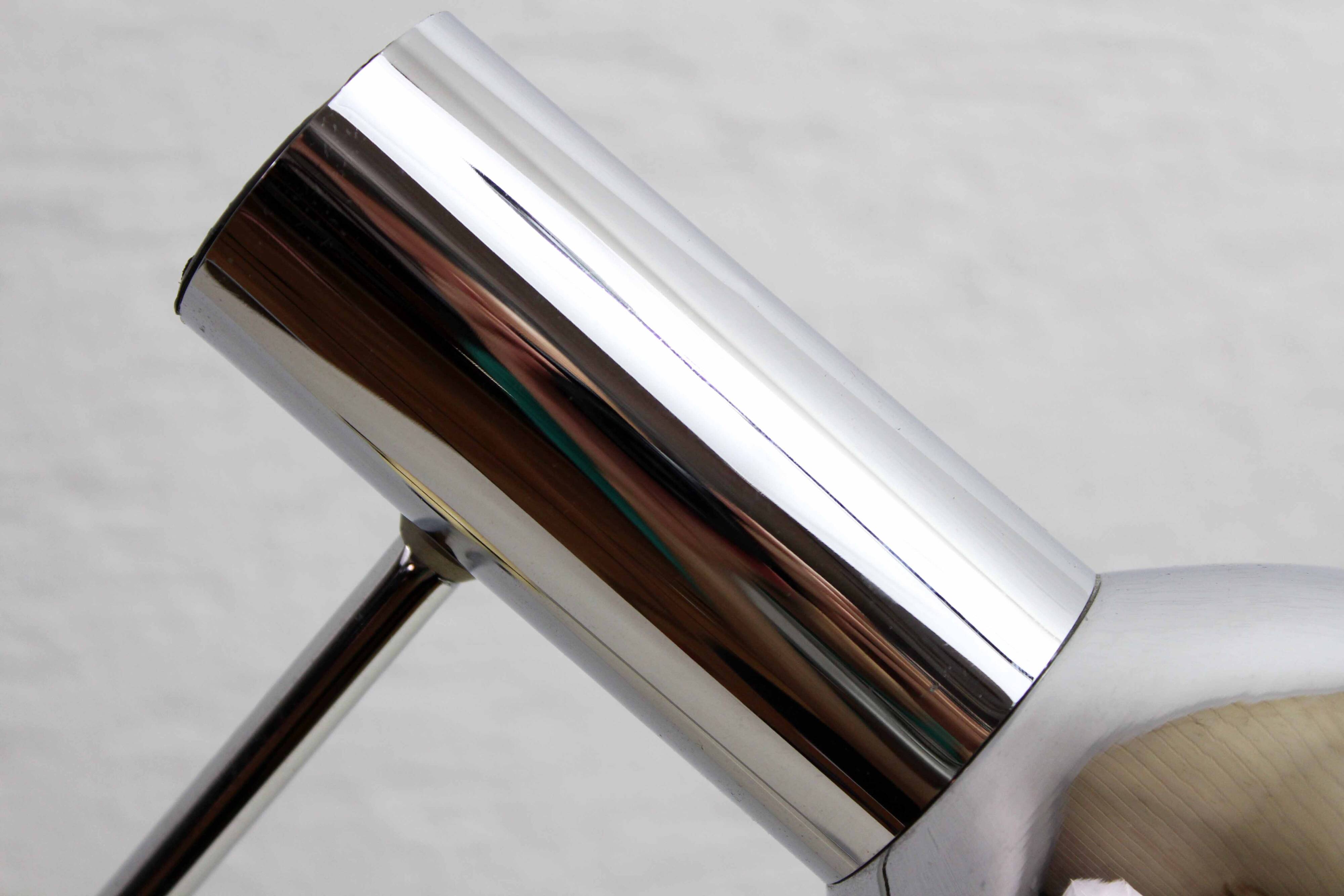 1970s chrome metal desk lamp