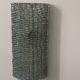 Vintage XL glass and metal wall light, France 1960