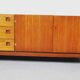 Vintage teak sideboard by Mahjongg 1960's