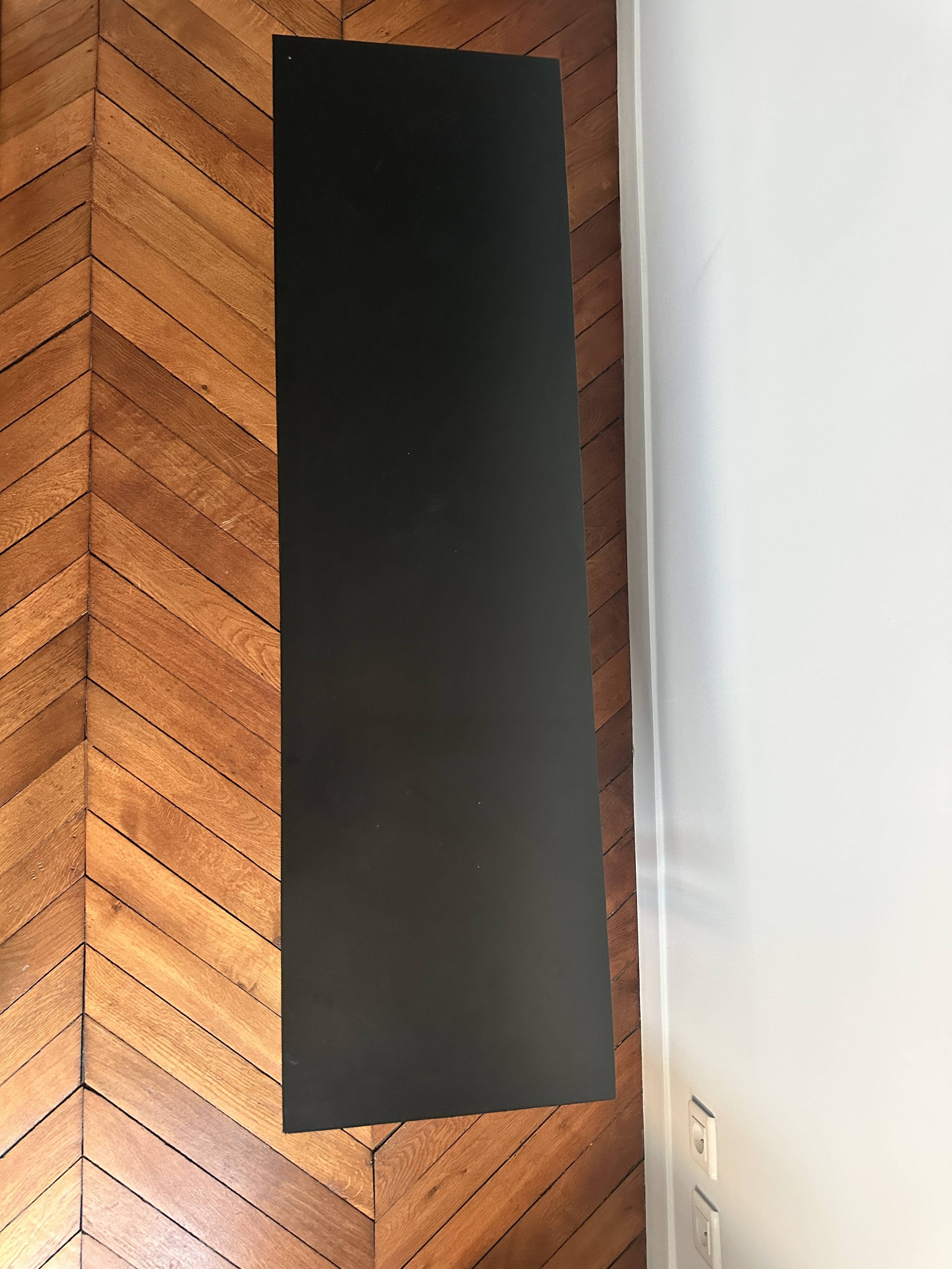 AM/PM steel metal TV cabinet