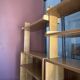 Bibliothèque avec bureau