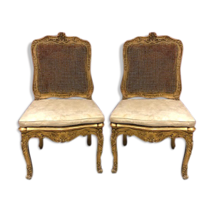 Paire de chaises louis