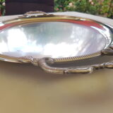 Jean Couzon stainless steel tray 1980