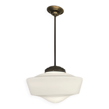 Furillo, white opal pendant lamp by Gispen