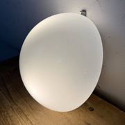 Vintage Wall Light with Milk Glass, 1960s