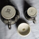 Pair of the Salins earthenware factory: Golfe Juan