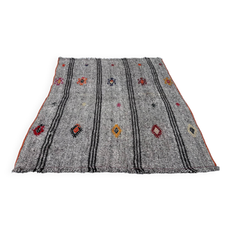 Tapis kilim turc vintage, 121x 86 cm
