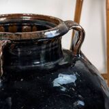 Vase ancien en céramique émaillée (c.1850)