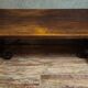 Large farmhouse table / solid wood dining table / 200cm