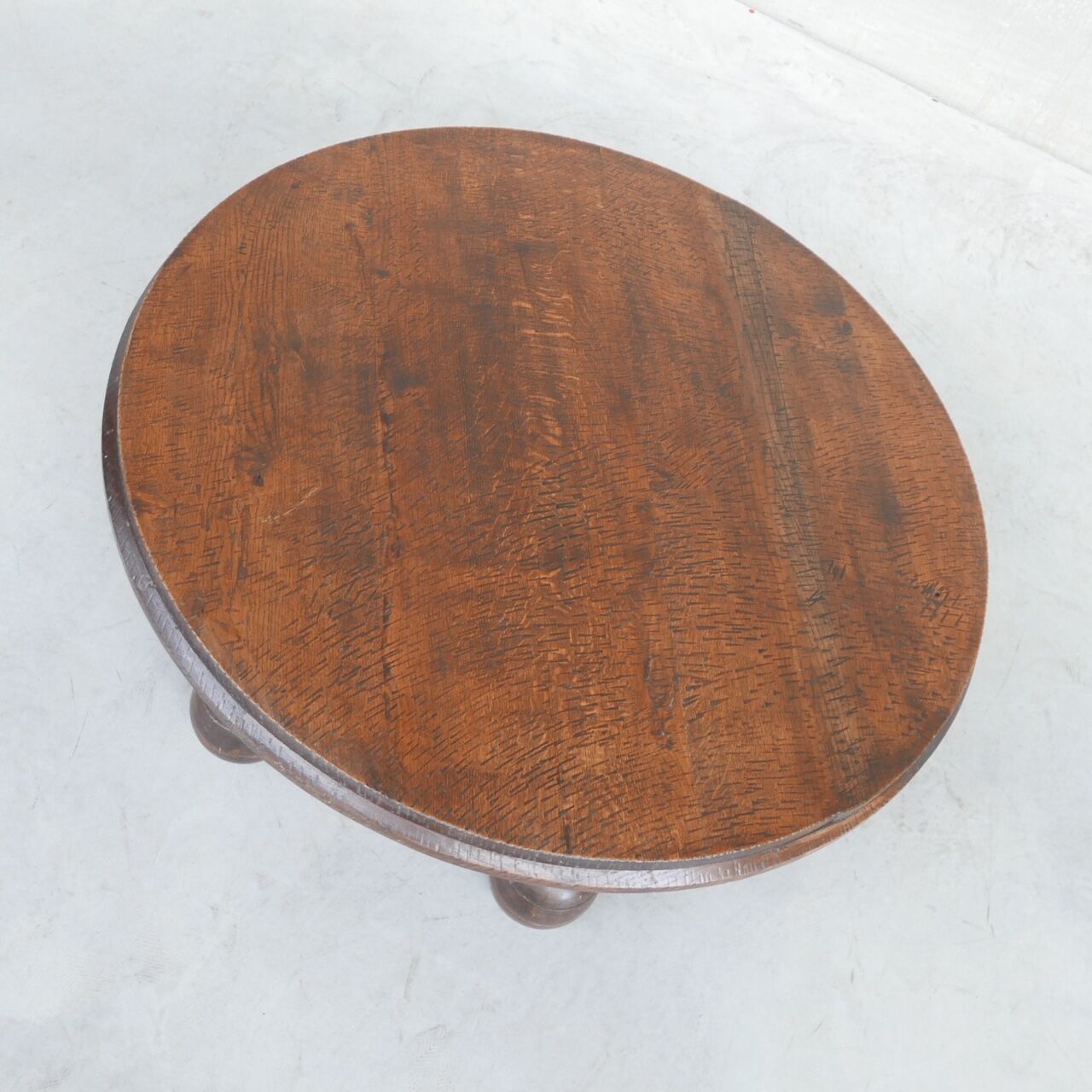 Table basse art déco chêne