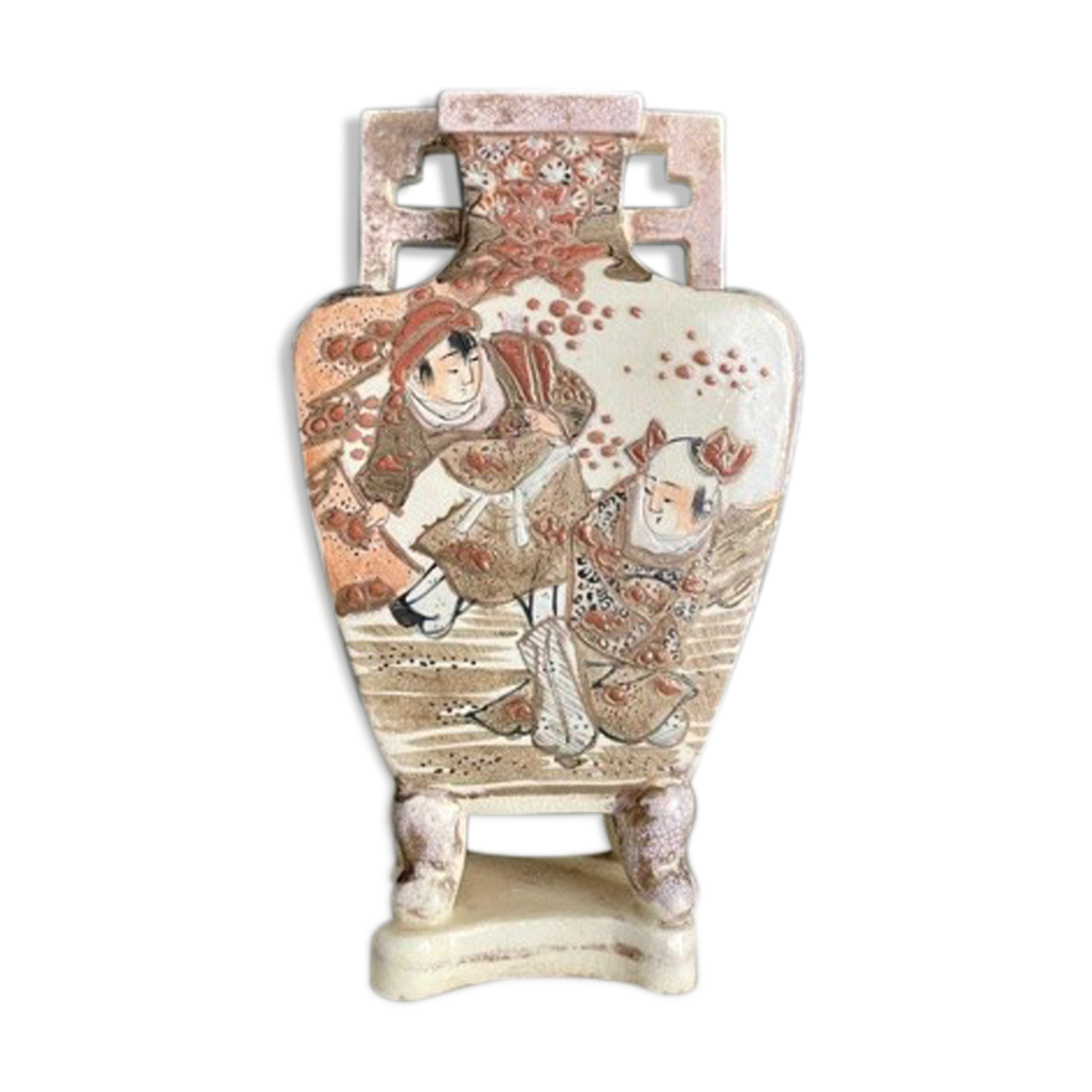 Vase satsuma xixème siècle