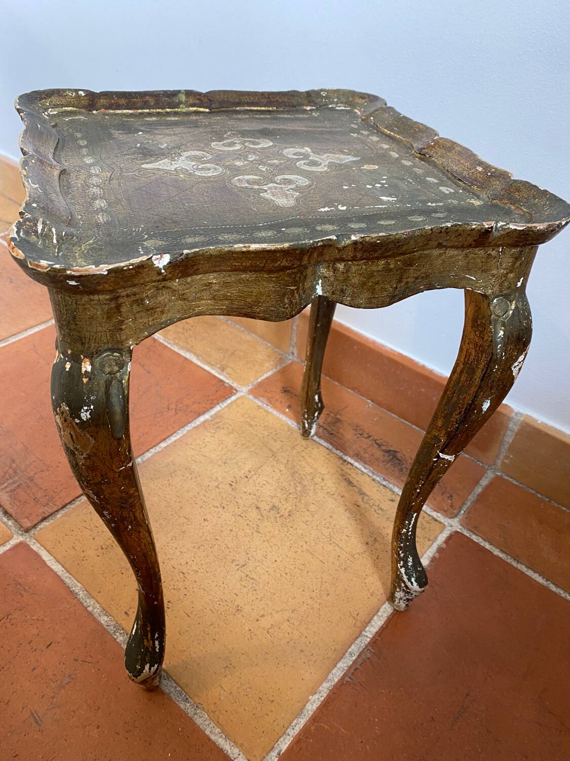 Florentine side table